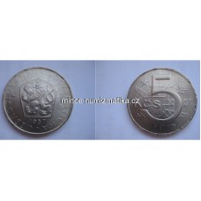 5 Kčs 1987 RL